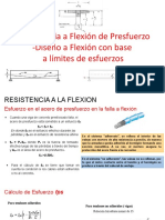 Resistencia a Flexión Presforzada