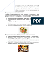 Sustitutos de Alimentos