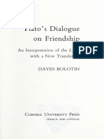 Lysis, Plato's Dialogue On Friendship