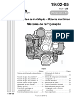 Sistema de Refrigeração: Instruções de Instalação - Motores Marítimos