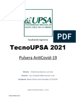 TecnoUpsa Pulsera AntiCovid-19