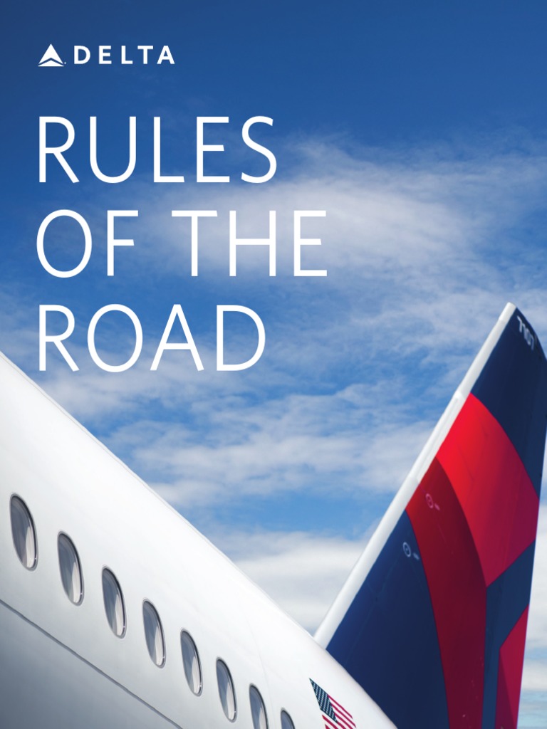 Delta Rules of The Road PDF Leadership Value (Ethics)