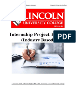 Internship Project Report Guidelines