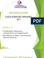 Semana 5 y 6 Organizaciones