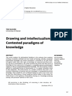 Drawing and Intellectualism: Contested Paradigms of Knowledge