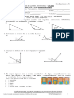 7º Ano - MATEMÁTICA.2016 - LQD - Outubro-Nov