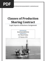 Download Production Sharing Contract by hetalpatel1112000 SN52059666 doc pdf