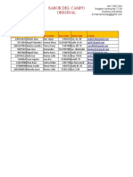 Taller Formulas Excel LPG LACTEOS