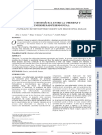 Revision Sistematica Entre La Obesidad y Enfermeda