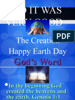 And It Was Very Good: The Creation Happy Earth Day