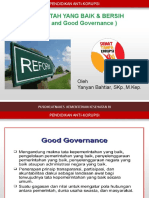 Clean & Good Governance
