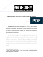 La Prueba de Polígrafo Como Prueba Novel A La Luz Del Sistema Legal Colombiano