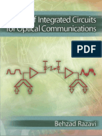 Design of Integrated Circuits For Optical Communications by Behzad Razavi