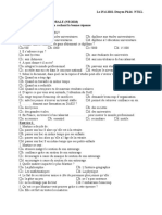 Le 25.6.2021-Dtuyen Pk16-NTKL A. Compréhension Orale (NB 2018) Répondez Aux Questions en Cochant La Bonne Réponse Exercice 1