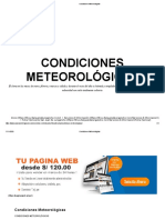 1.1 Condiciones Meteorológicas distrito de San Juan de Lurigancho - Lima