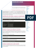 Método de Autenticación en MySQL