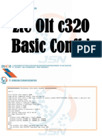 Zte Olt c320 Basic Config Guide