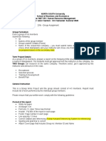 MGT351 Project Guidelines