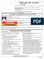 WDF518SAHM Manual de Uso y Cuidado