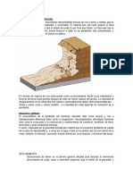 Rocas Sueltas y Deslizamiento de Materiales