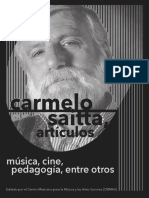 Saitta Carmelo - El Diseño de la banda sonora en las artes cinéticas