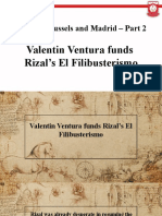 15 Rizal in Brussels and Madrid - Part 2 Valentin Ventura Funds Rizal's El Filibusterismo