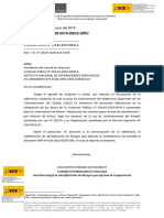 Dictamen 039-2019/DGR-SIRC del Osce