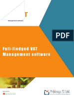 Full-Fledged VAT Management Software
