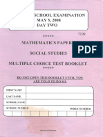2008 Math - S. Studies Paper 1