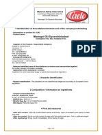 Macrogol-35-Glycerolrizinoleat: Material Safety Data Sheet