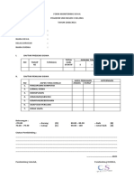 Form Monitoring Prakerin SMK Negeri 3 Selong Tahun 2020/2021