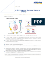 Lectura. Resultados Del Proyecto Genoma Humano