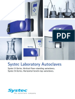 12 - 2020 Systec Laboratory Autoclaves V - and D-Series