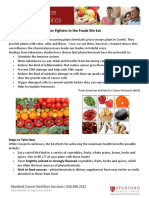 Phytochemicals: The Cancer Fighters in The Foods We Eat: Steps To Take Now