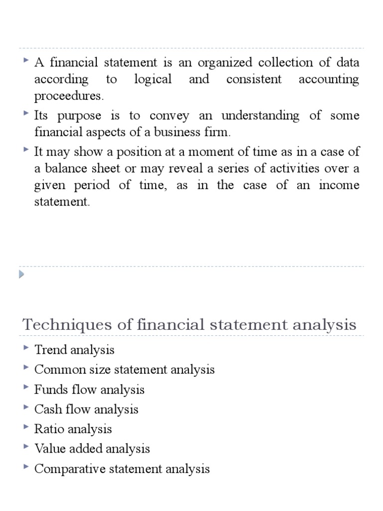 Comparative Size and Trend Analysis | PDF | Balance Sheet | Income ...