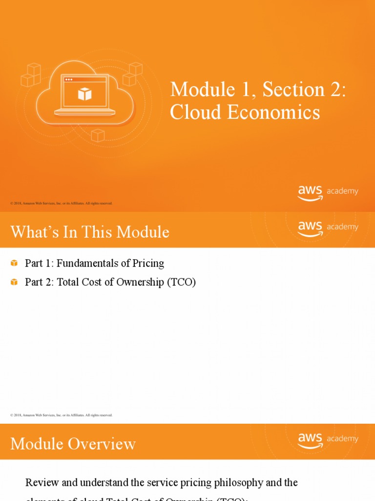 12p Intro To Cloud Economics Pdf Amazon Web Services Cloud Computing