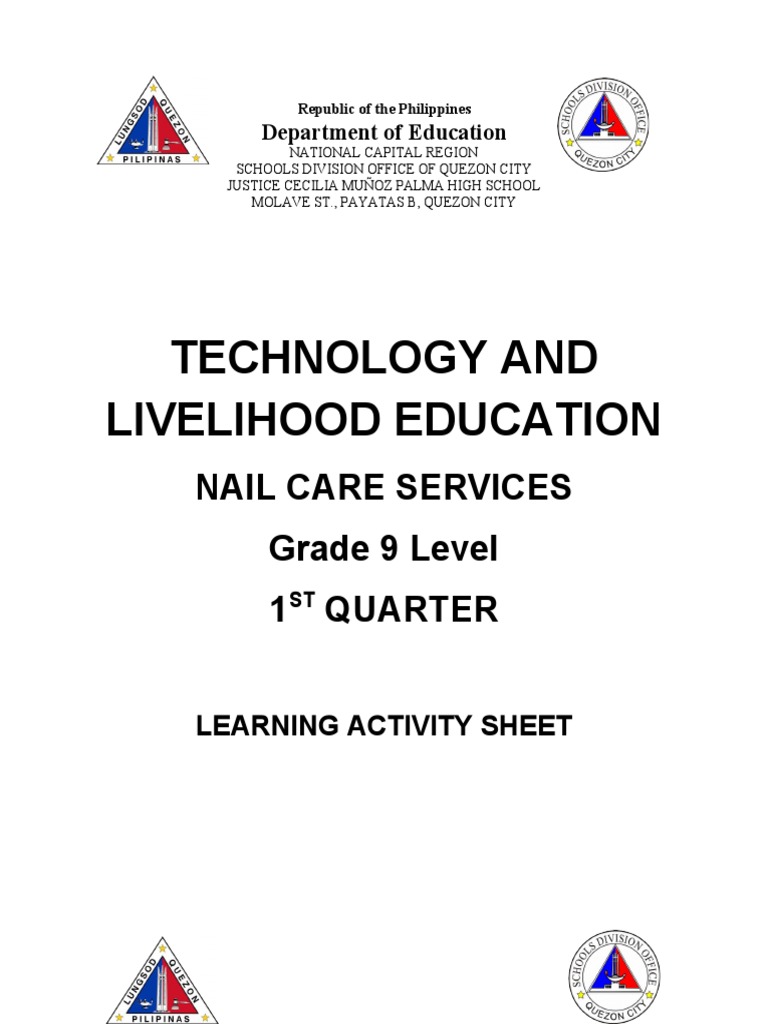 LAS of Grade 9 Nail Care Services | PDF | Dermatitis | Health Sciences