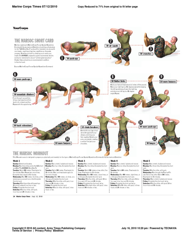 MARSOC1 | PDF