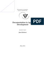 Documentation in Agile Development: Jana Pelclová