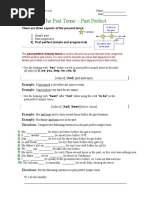 Past Perfect Tense 111