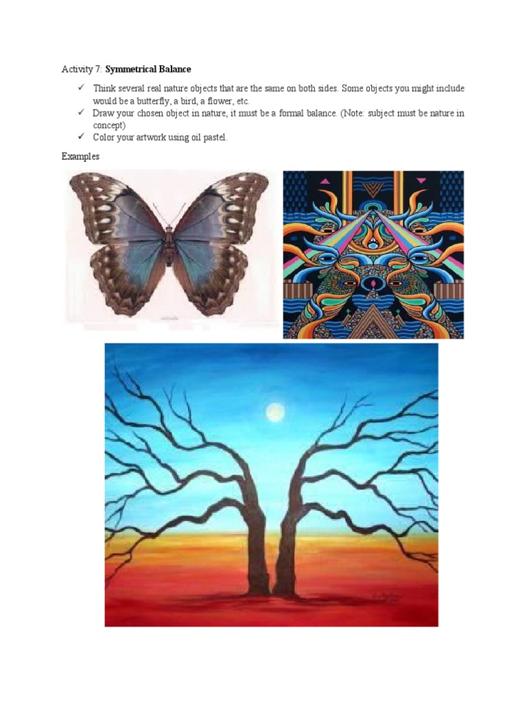 Symmetrical Balance | PDF
