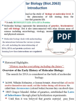 Molecular Biology Introduction