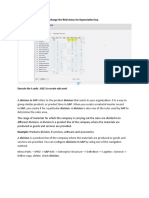 Field Changes for Sub Asset -Depreciation Key