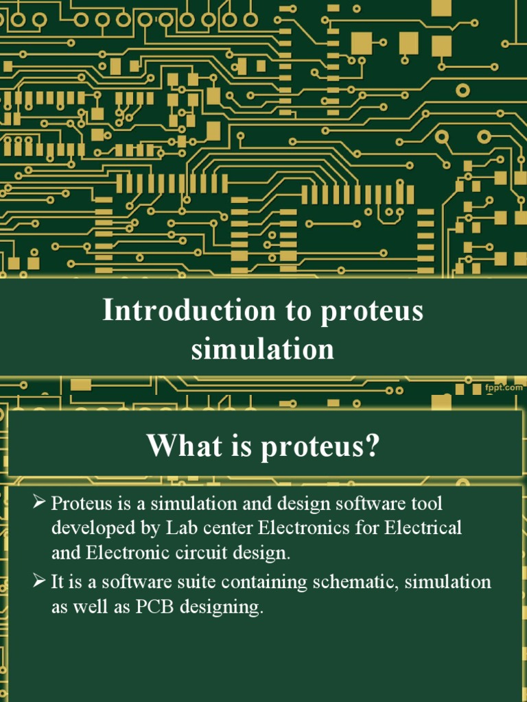 Introduction To Proteus New Pdf Arduino Electronic Circuits