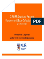 CE3155 Structural Analysis Y: Displacement (Slope-Deflection) Method