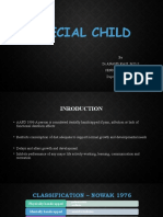 Management of Special Child