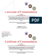 Certificates For Judges and Keynote Speaker