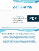 Steam Blowing Procedure for New Boiler Installation