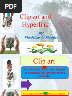 Download Power point presentation of my reportClip art and HyperlinkJan 8 2011navidad by Flordeliza Navidad SN52063360 doc pdf