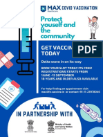 Protect Youself and The Community: Get Vaccinated Today